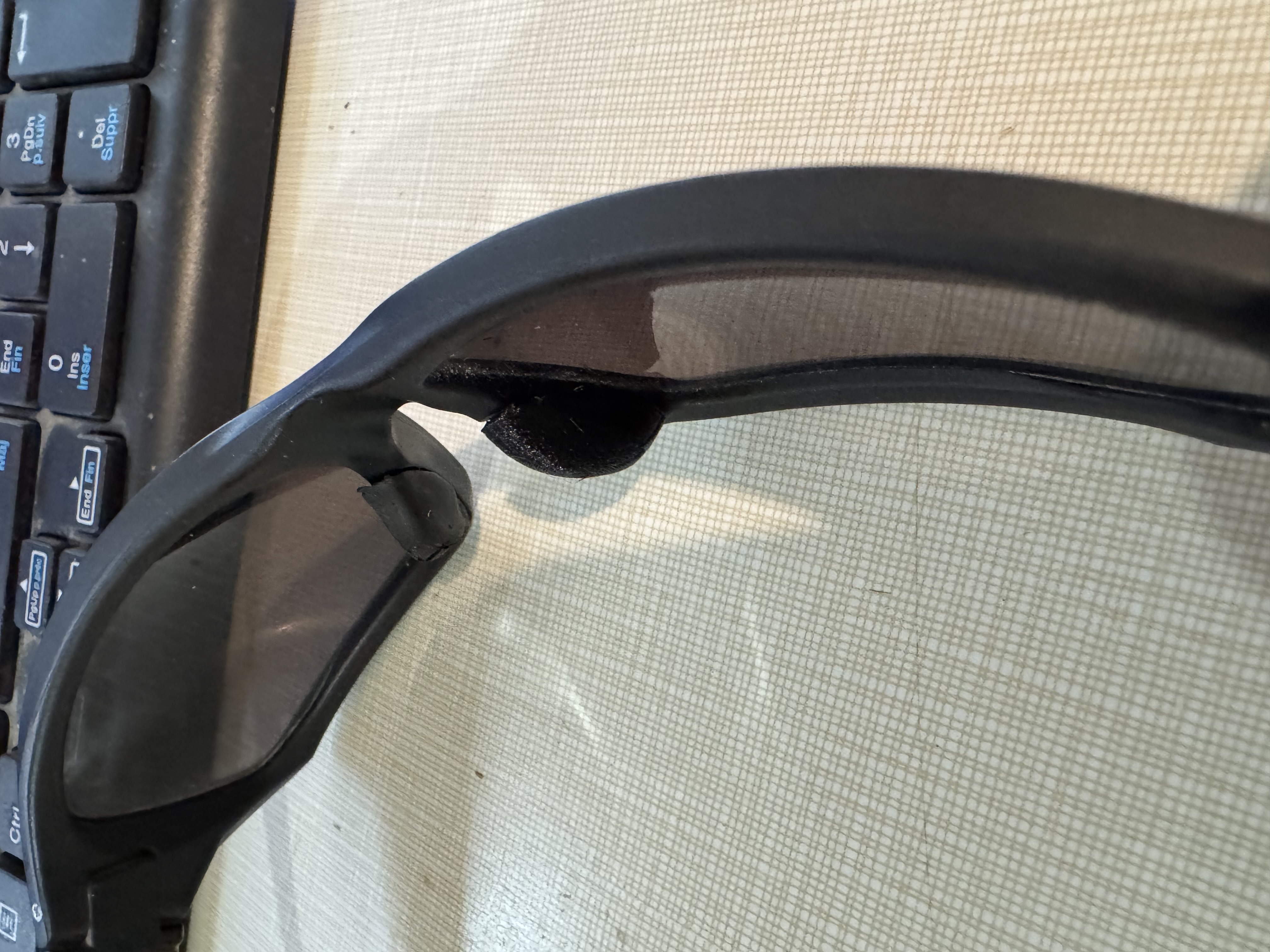 Milwaukee safety glasses nose piece