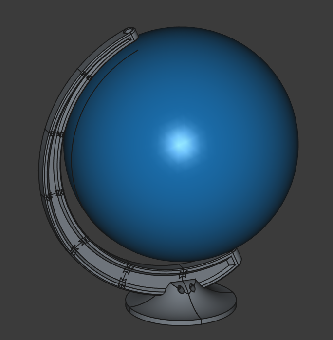 Inflatable Globe stand
