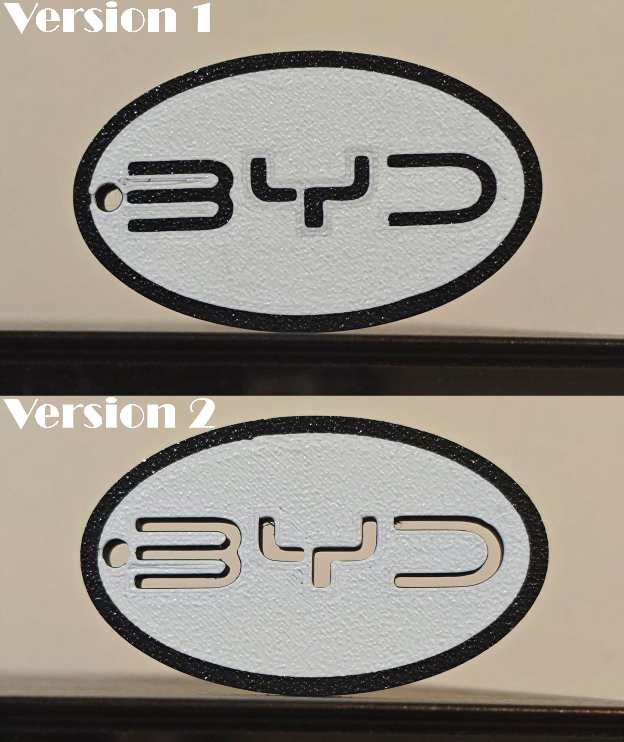 BYD Auto Logo Keychain