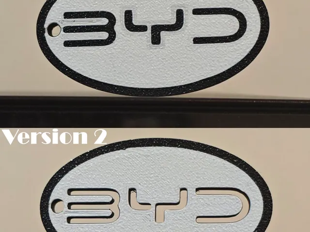 BYD Auto Logo Keychain
