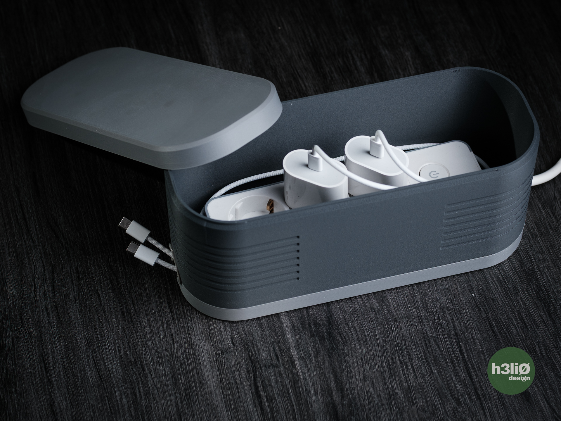 Miniatura 6 do modelo 3D elemnt · cable management box