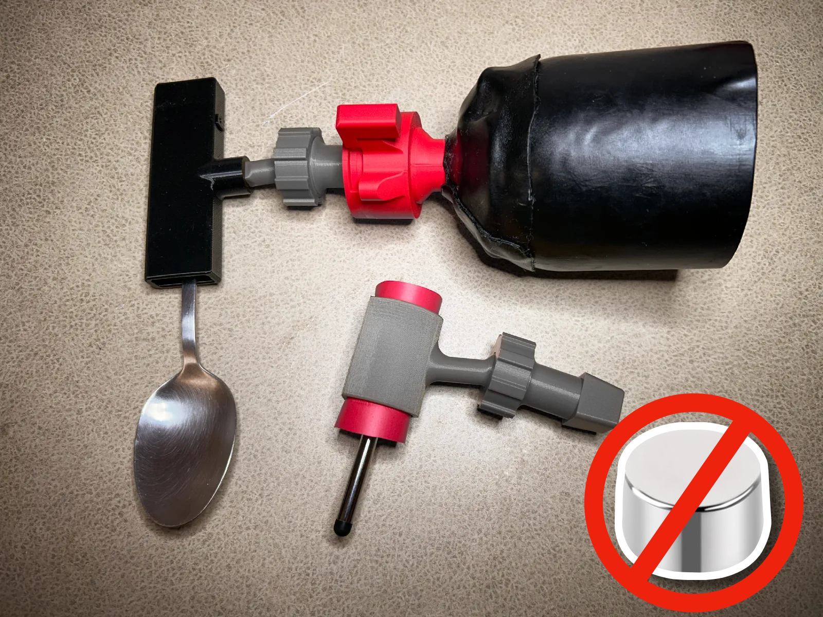 Tool Changer Hand Amputation Aid - No Magnet Version