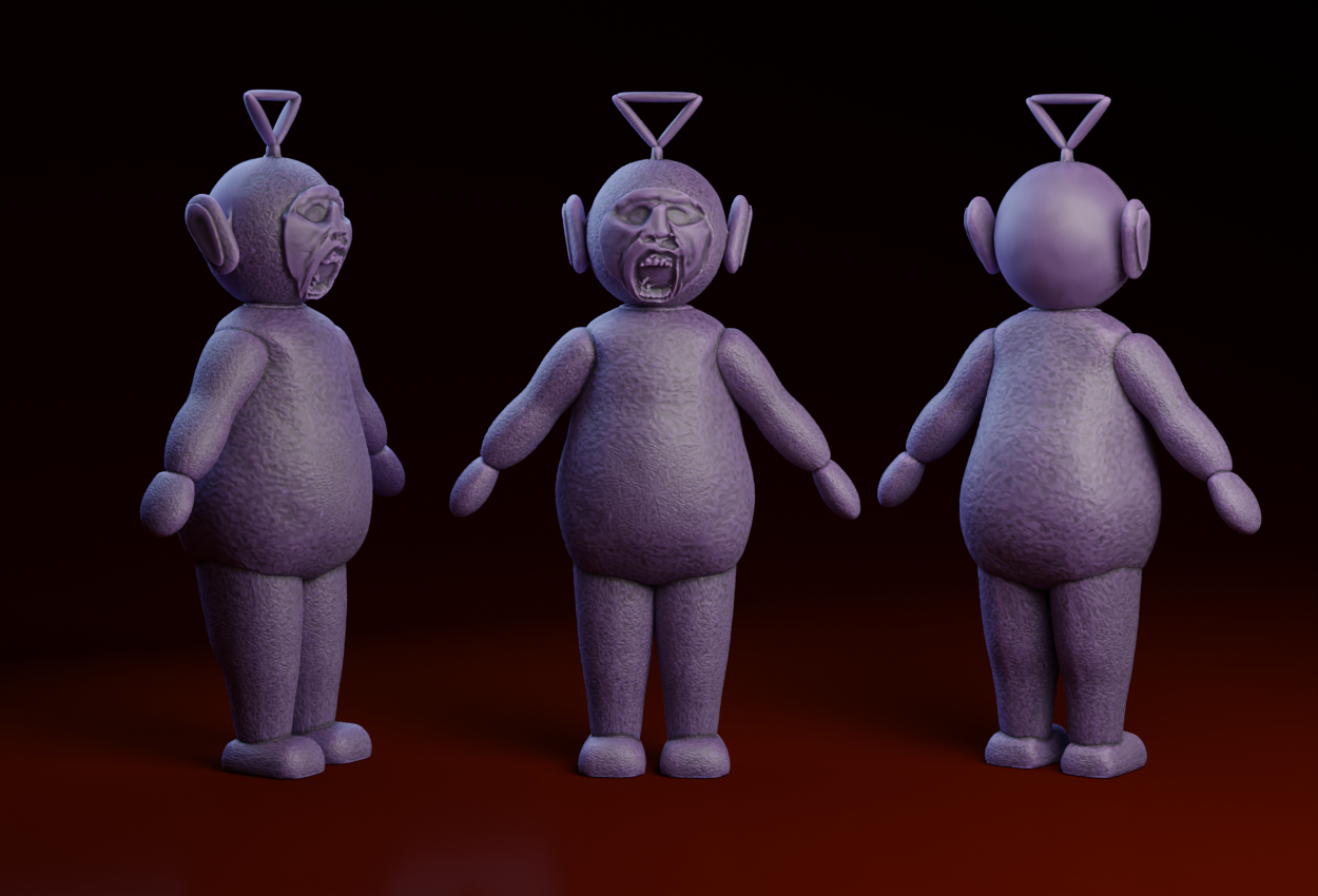 Infected Tinky Winky : Teletubbies - Not