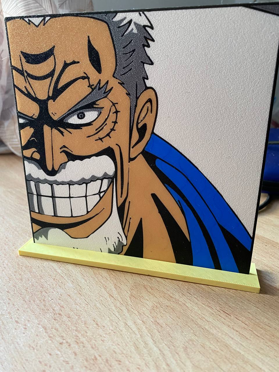 Miniatura 2 do modelo 3D ¡Monkey D Garp!