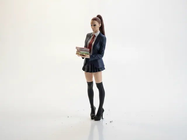 Student Figurine School Character 3D Printable