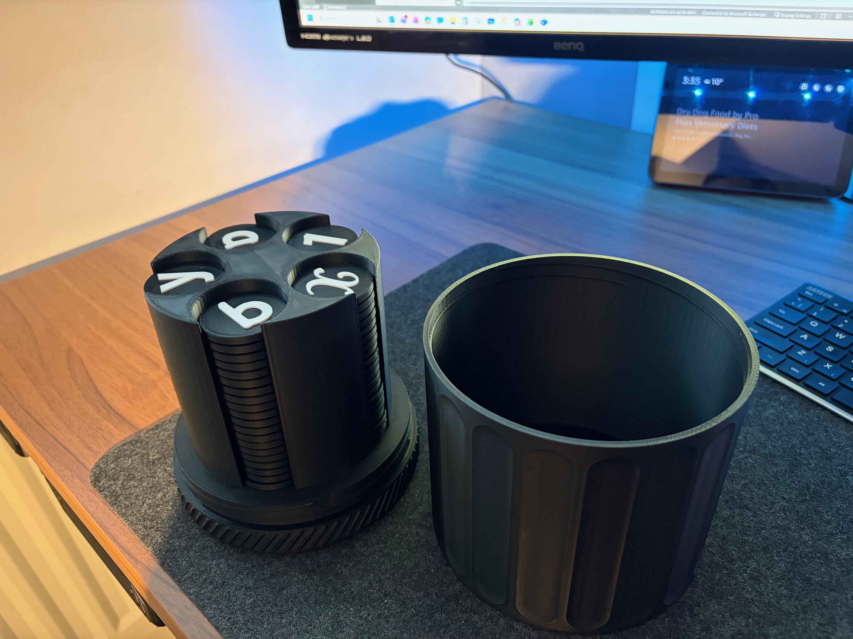 Counter / Token Holder (Game, Education, Maths) screw lid