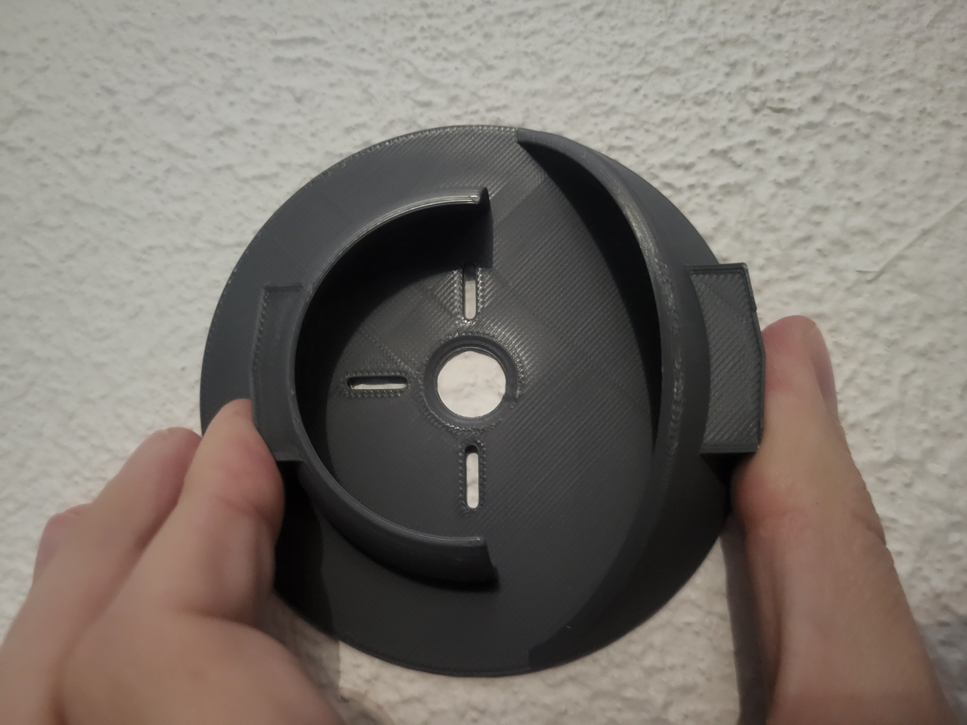 3D Printed Drill Dust Collector – Clean Wall Drilling