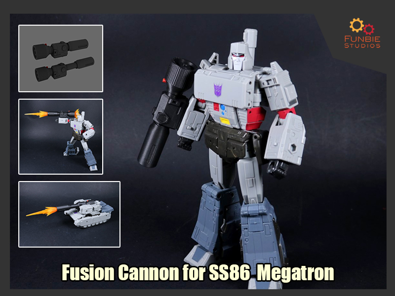 Fusion Cannon for Transformers Studio Series 86 Megatron