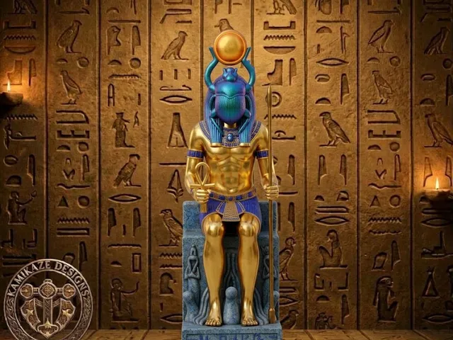 Khepri, God of the Rising Sun