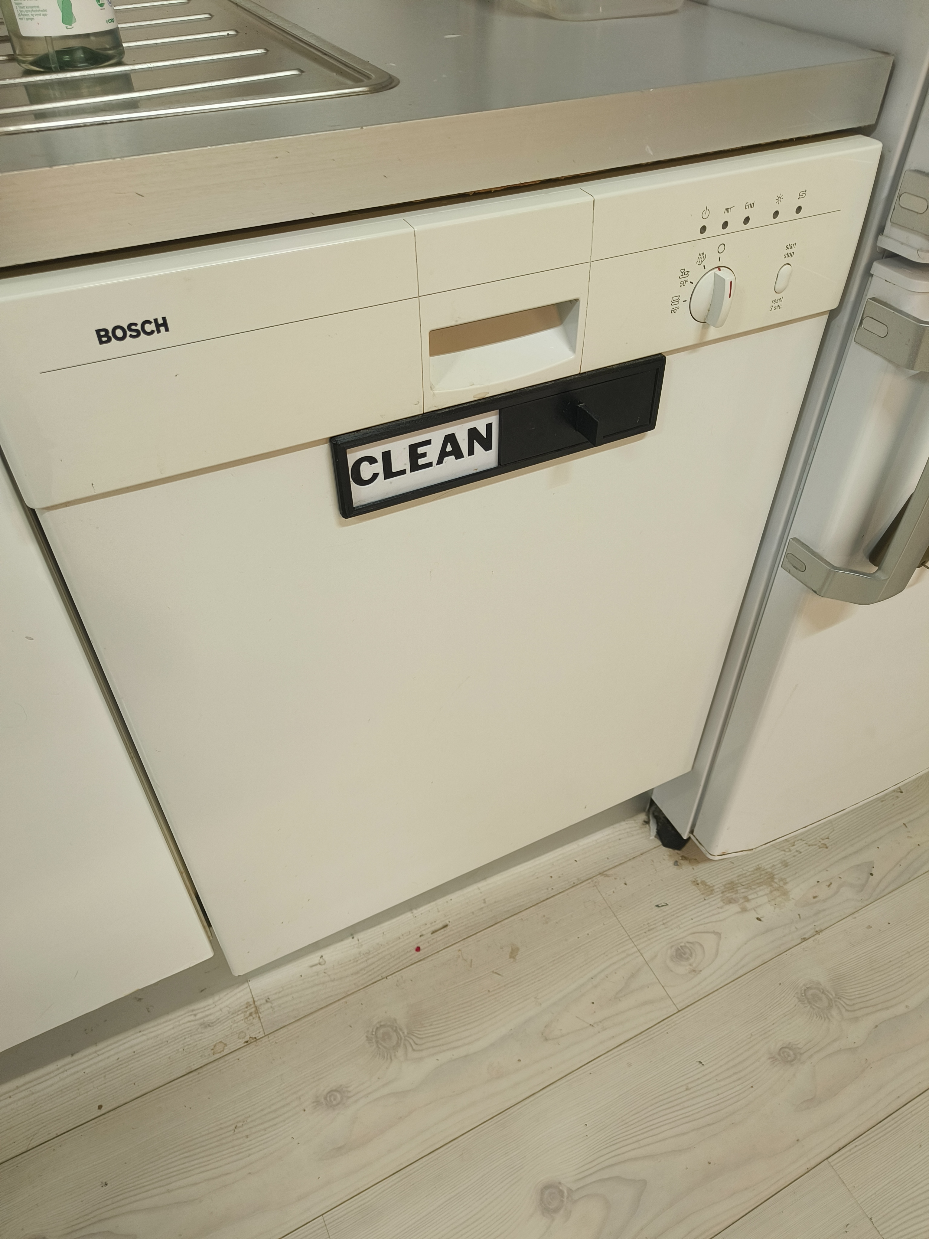 Dishwasher slider sign (Dirty/Clean/Custom)