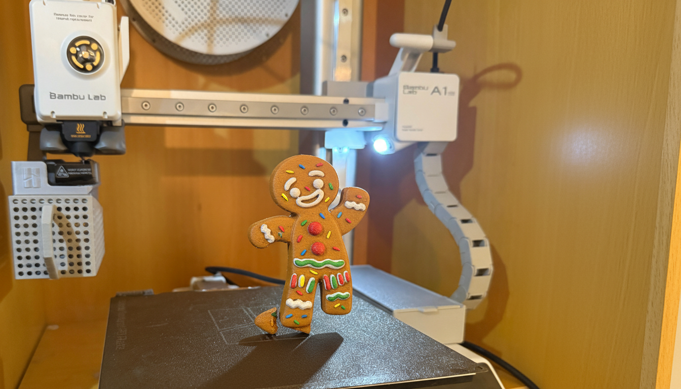 Chibi Gingerbread Man – Sweet Tiny Treat