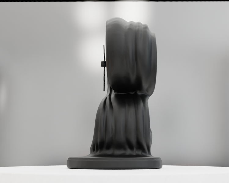Miniatura 4 do modelo 3D Spiral Clock