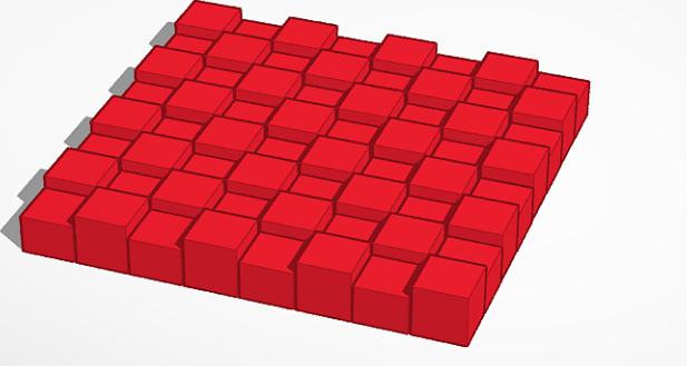 Chess board singlecolor