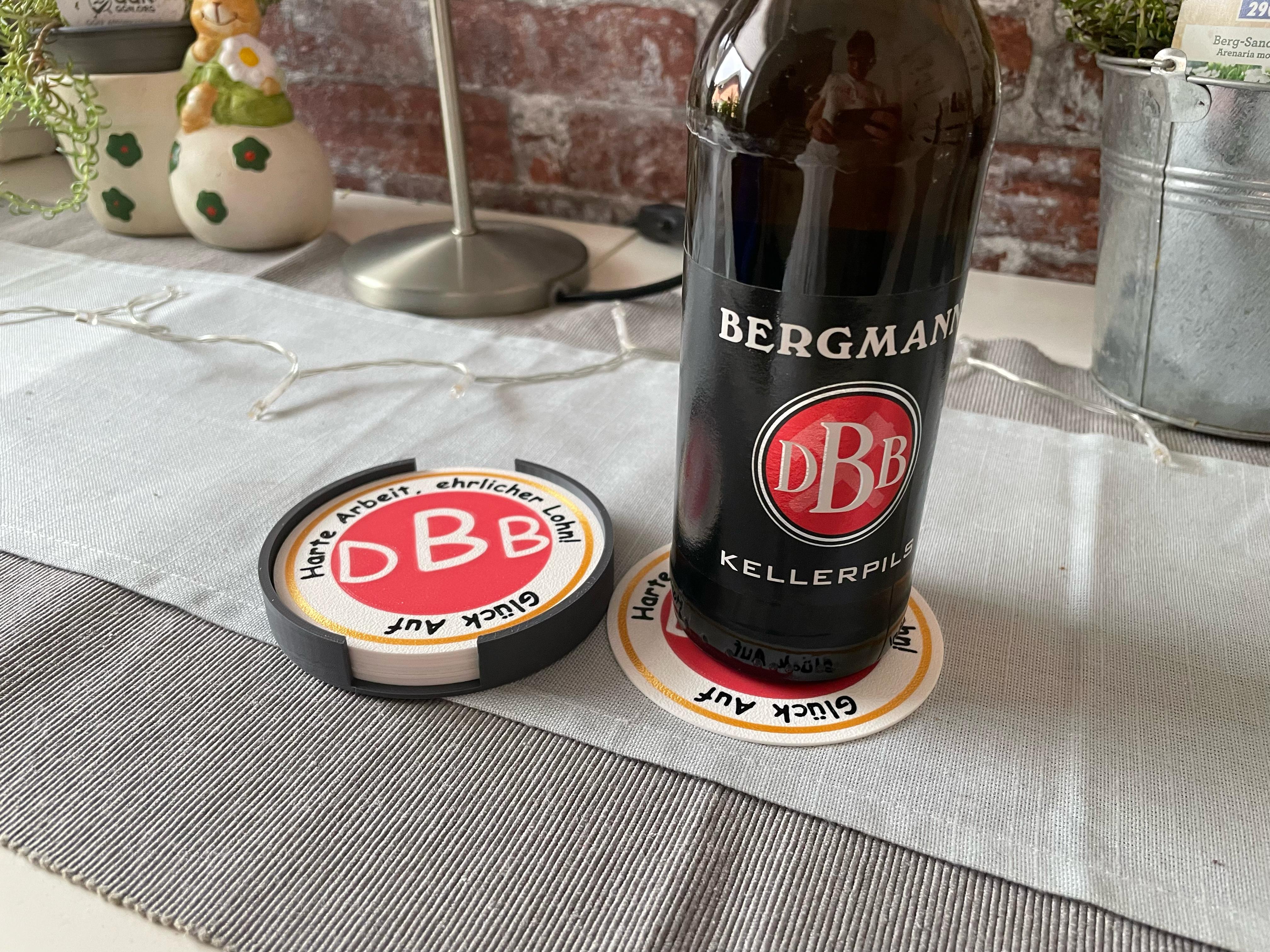 Bergmann Brauerei Untersetzer