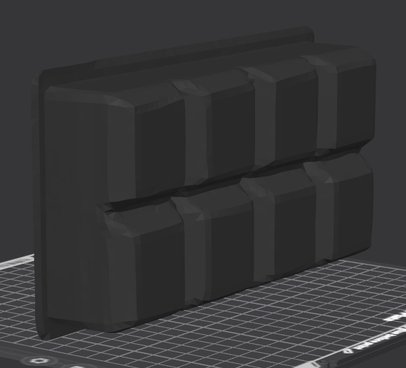 Miniatura 4 do modelo 3D Flexible Ice cube tray