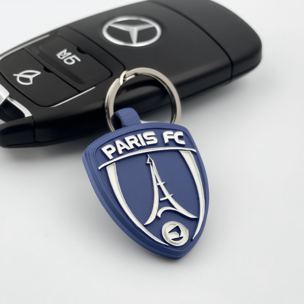 Porte-clé Paris FC – Supportez votre club avec style