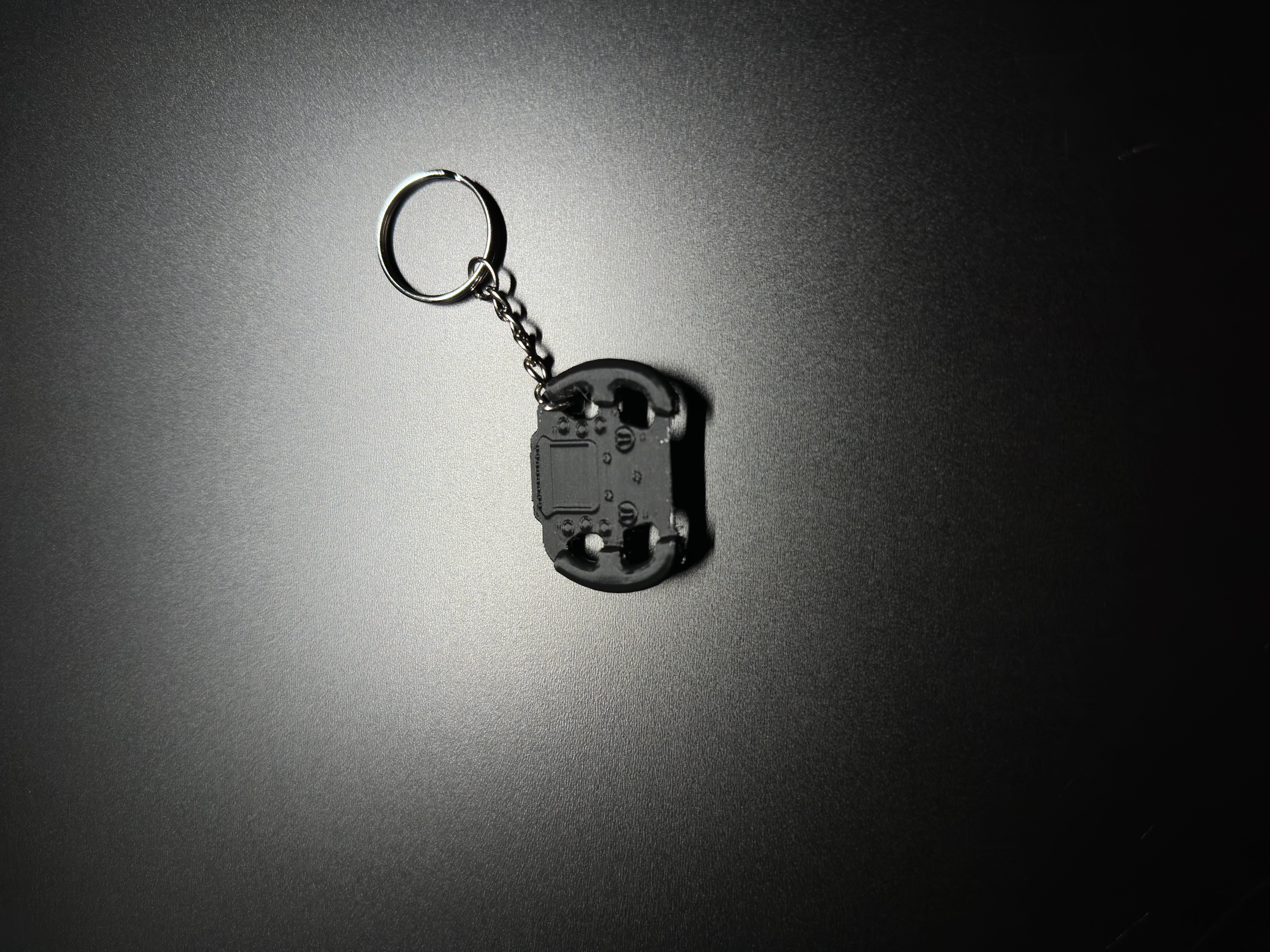 Racing steering wheel Keychain