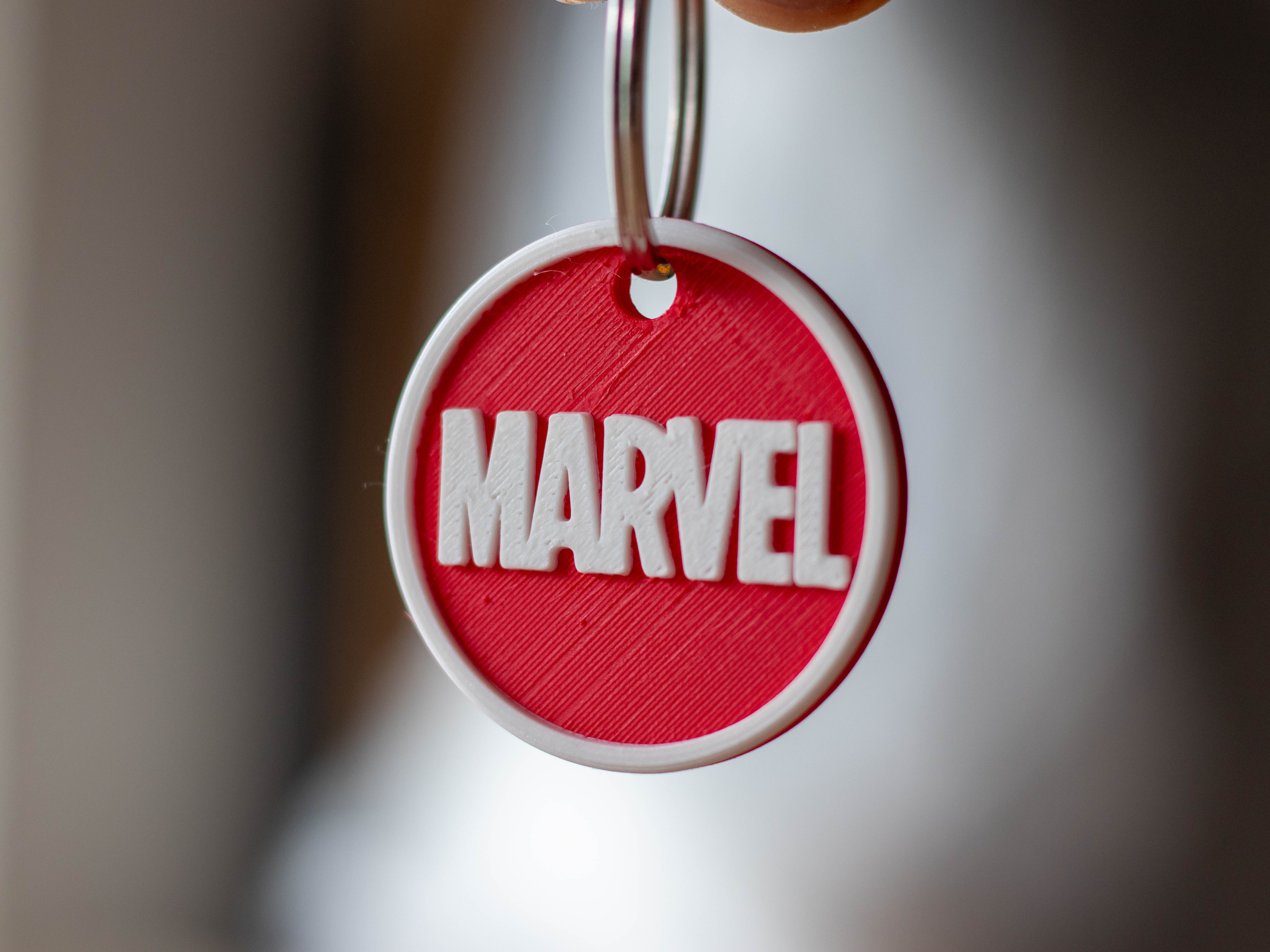 Marvel Logo Keychain