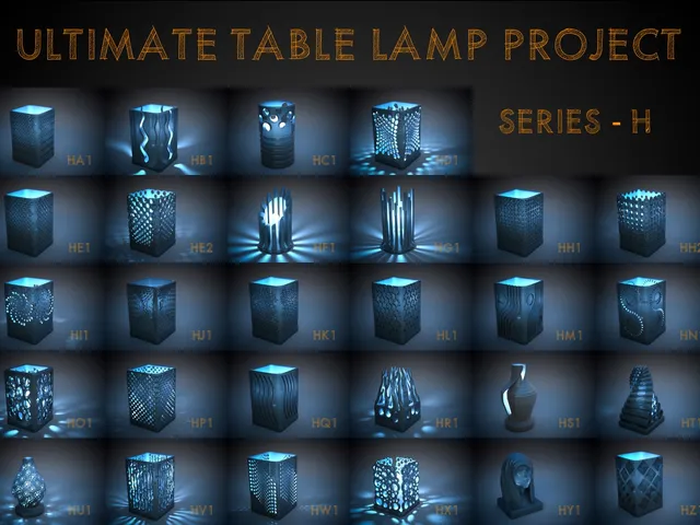 Ultimate Table Lamp Project - Mood Light - Series H