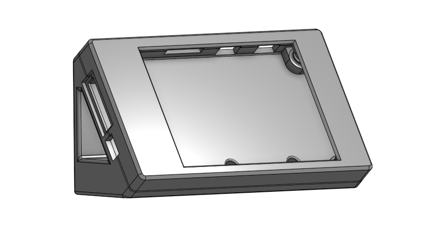 Universal Cheap Yellow Display Mount — thumbnail 2