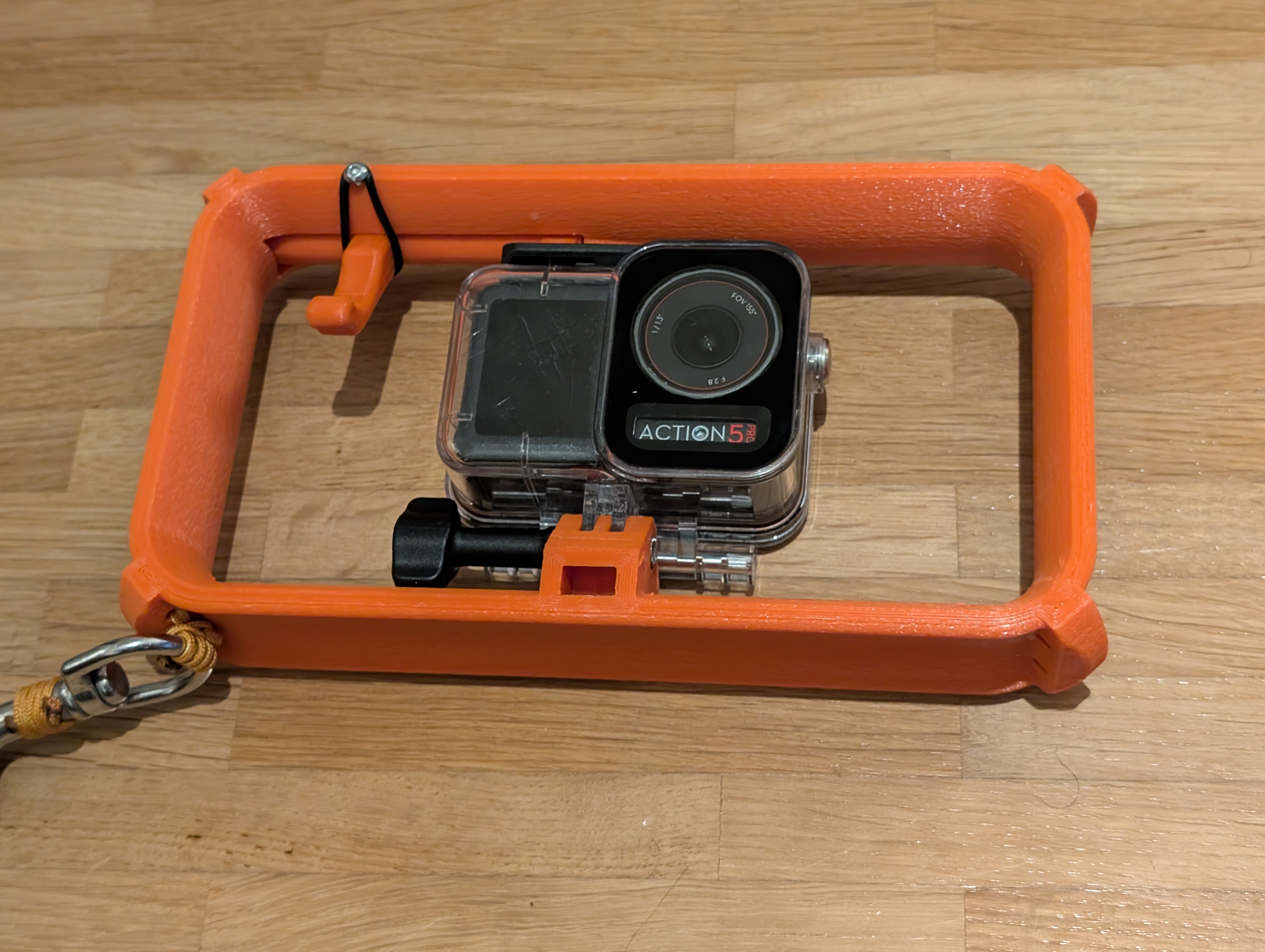 DJI OSMO Action 5 Pro - Underwater Camera Tray with integrated Trigger