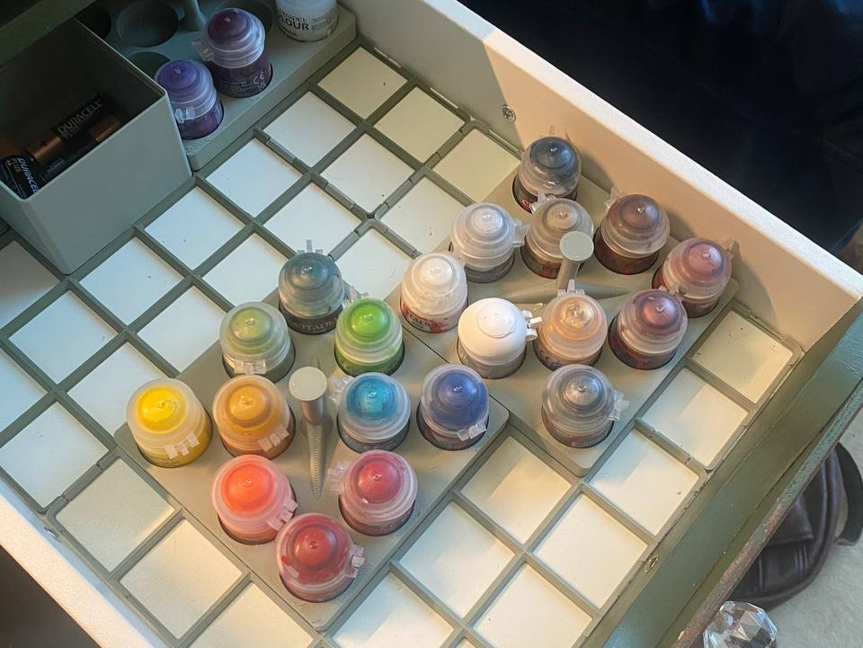 Gridfinity Citadel Paint Stackable Storage — thumbnail 2