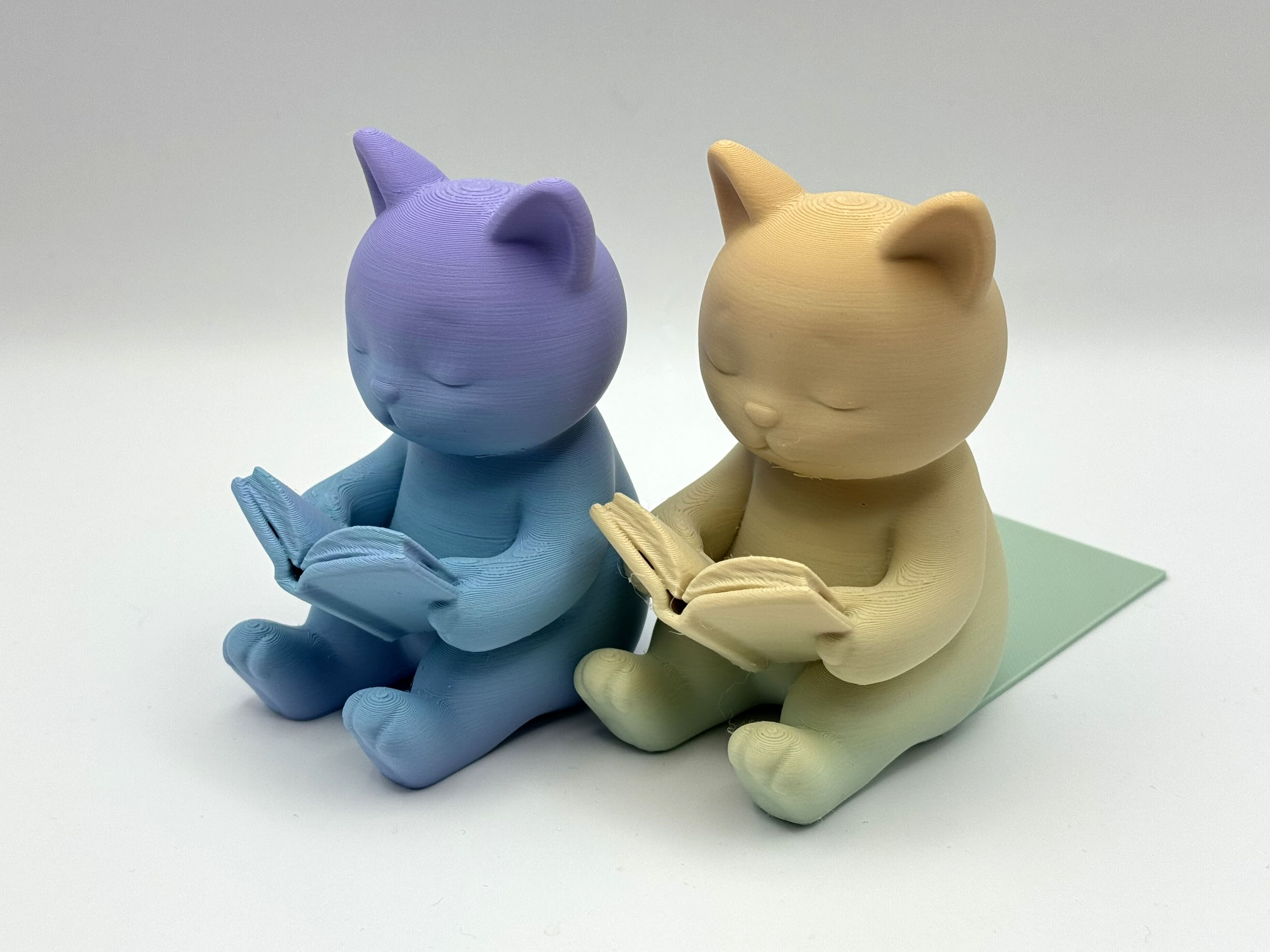 Reading Cat Bookend