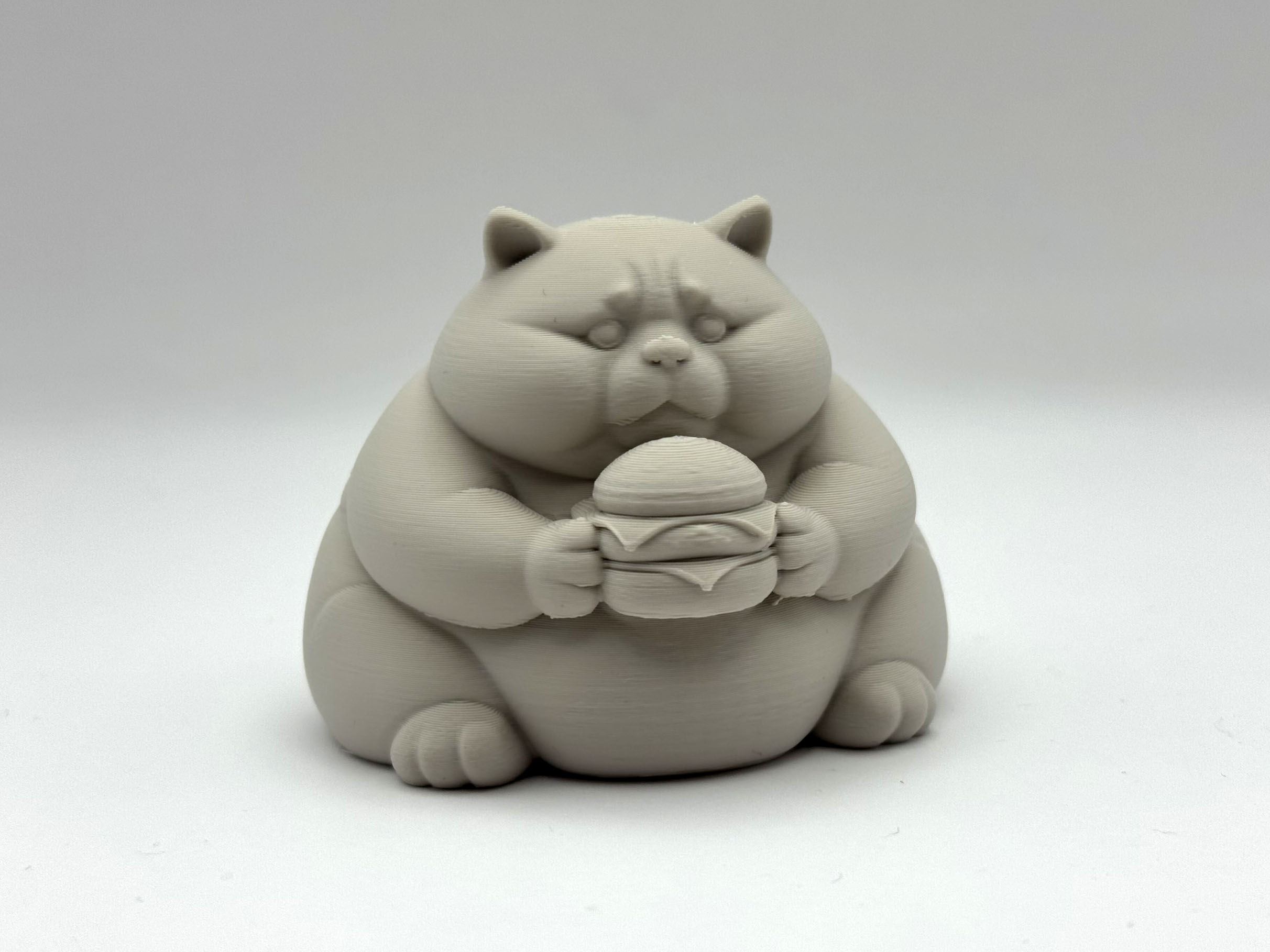 Chonk Burger Cat