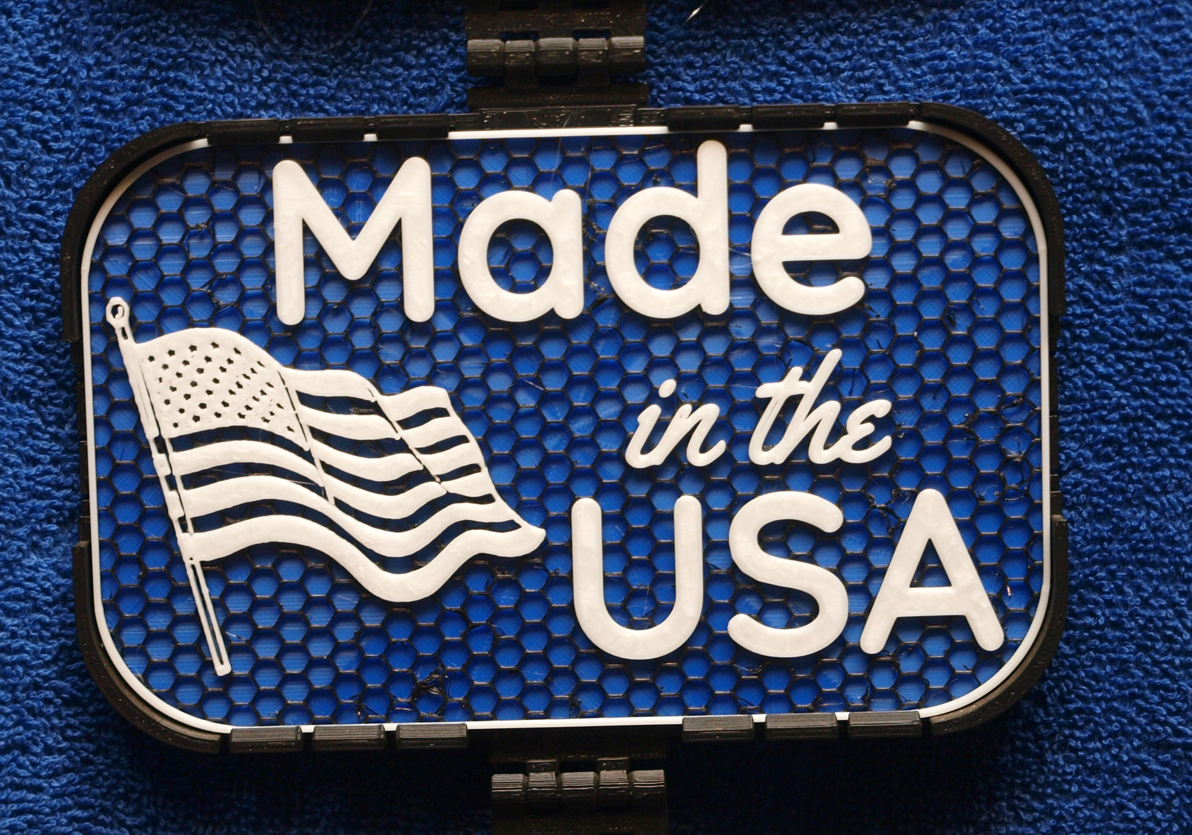 Made in the USA sign