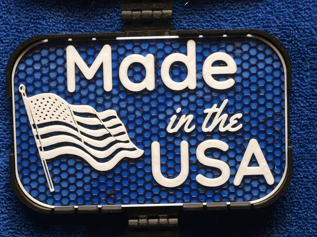 Made in the USA sign