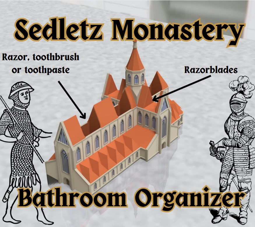 Sedletz Monastary KCD Bathroom Sink Organizer