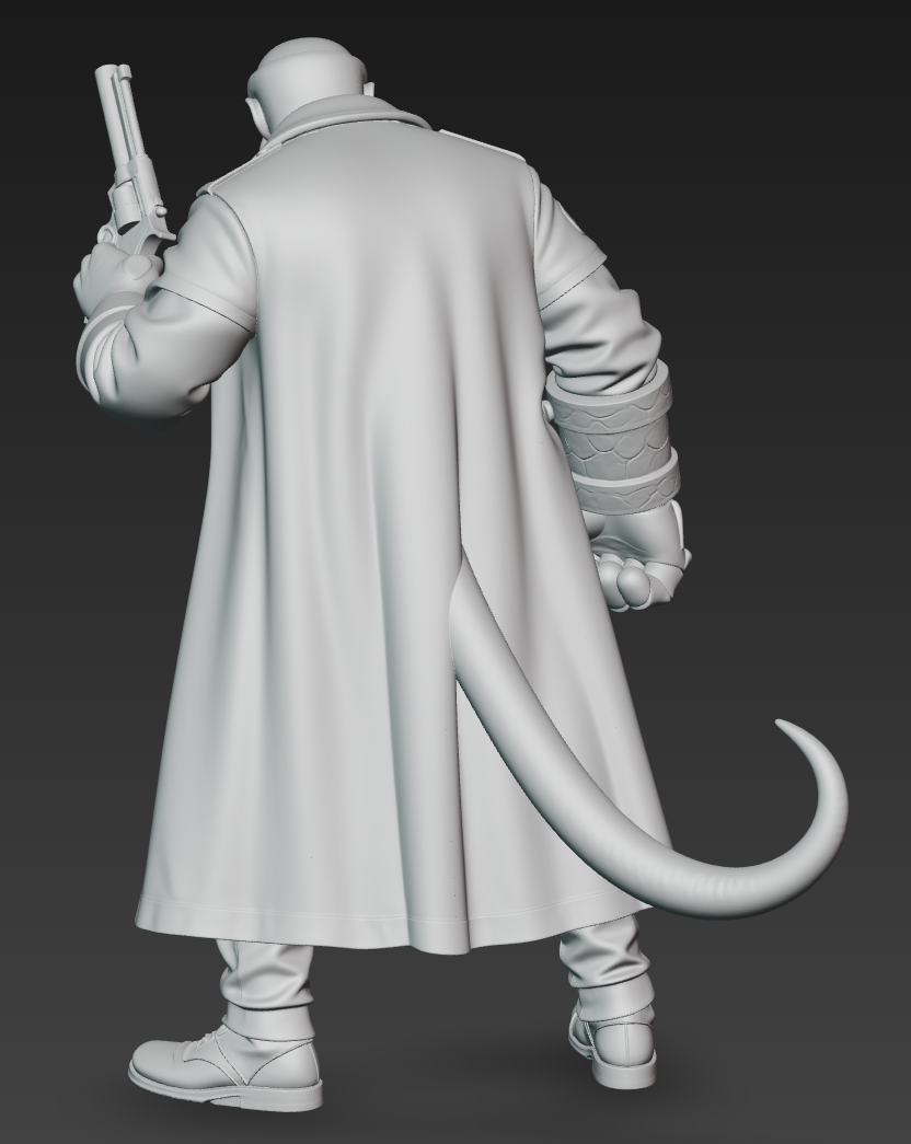 Miniatura 3 do modelo 3D Hellboy 2