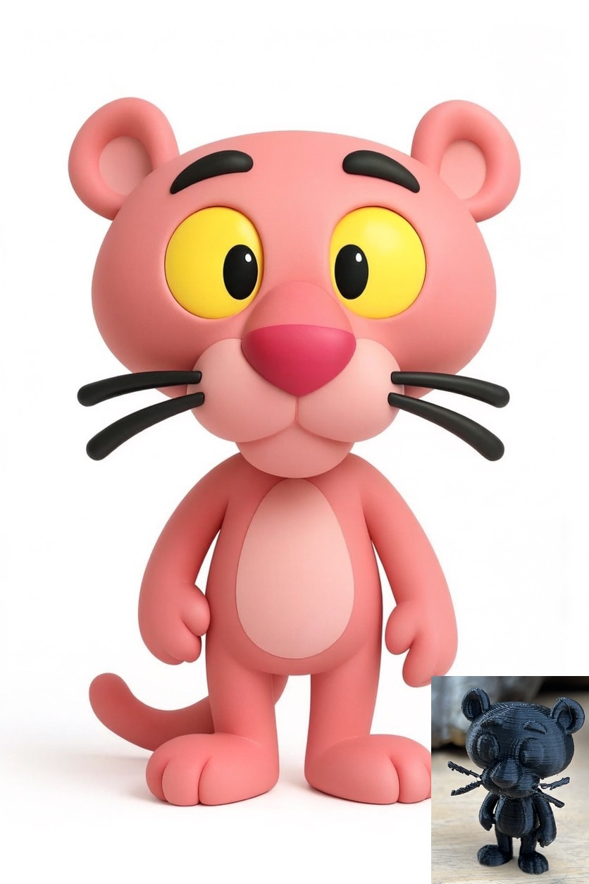 Chibi Pink Panther