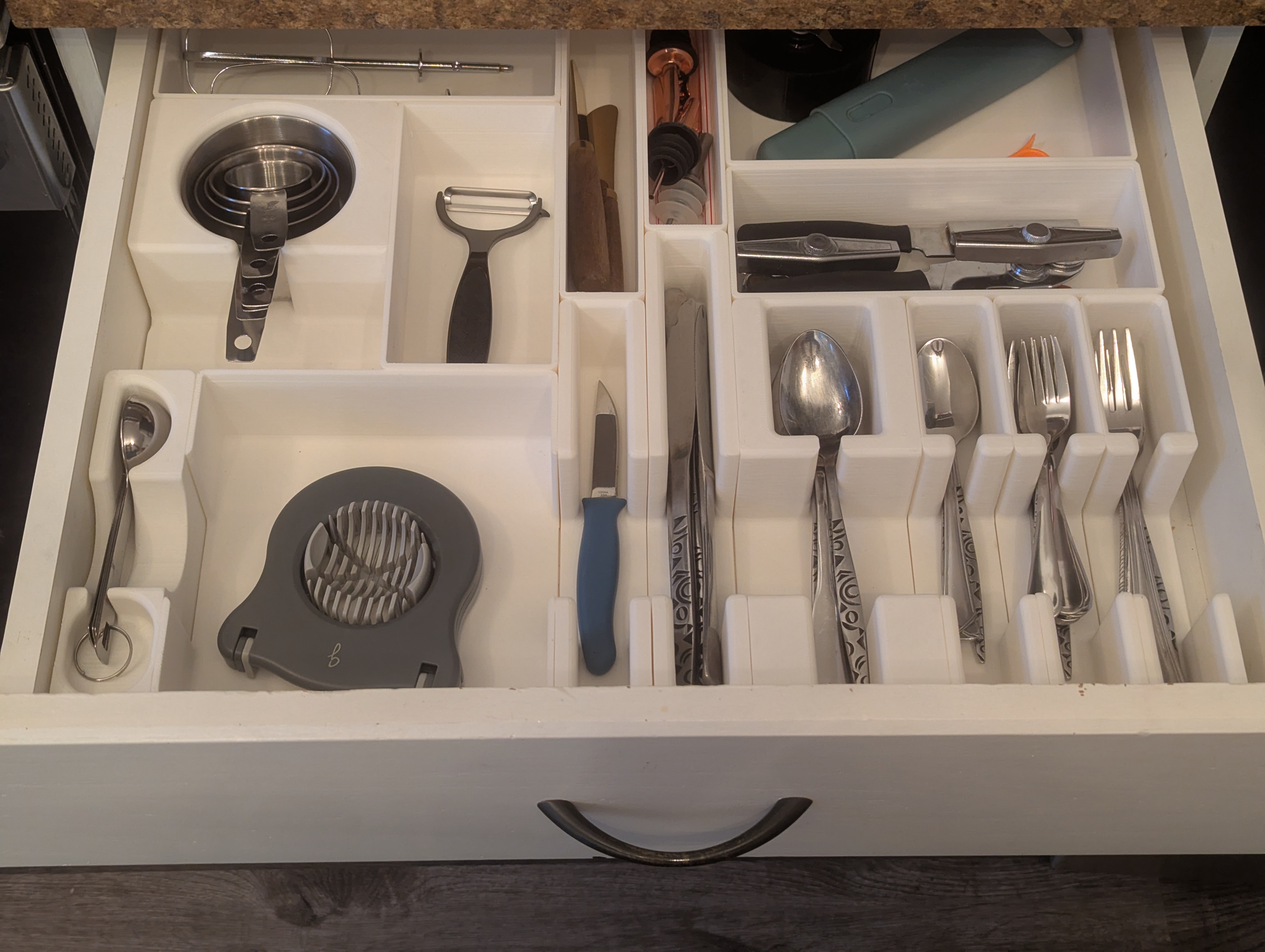 Gridfinity Silverware Organizer