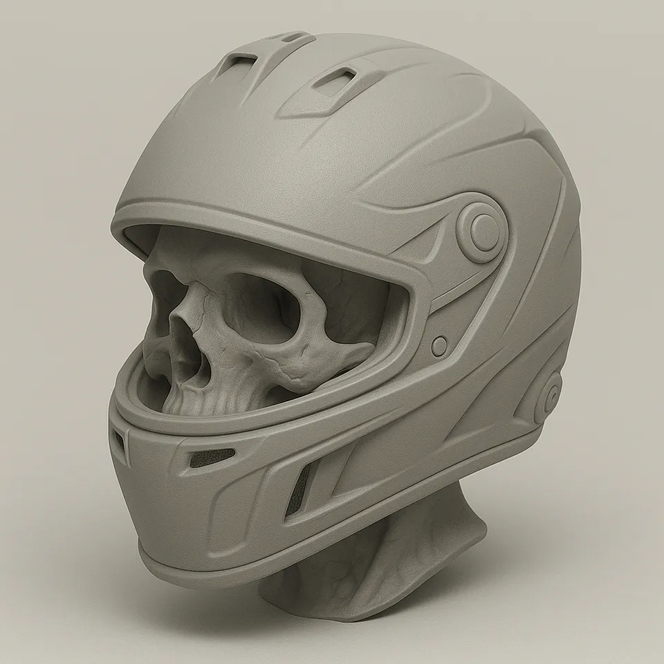 Skull Driver by George Sailent | Download free STL model | Printables.com