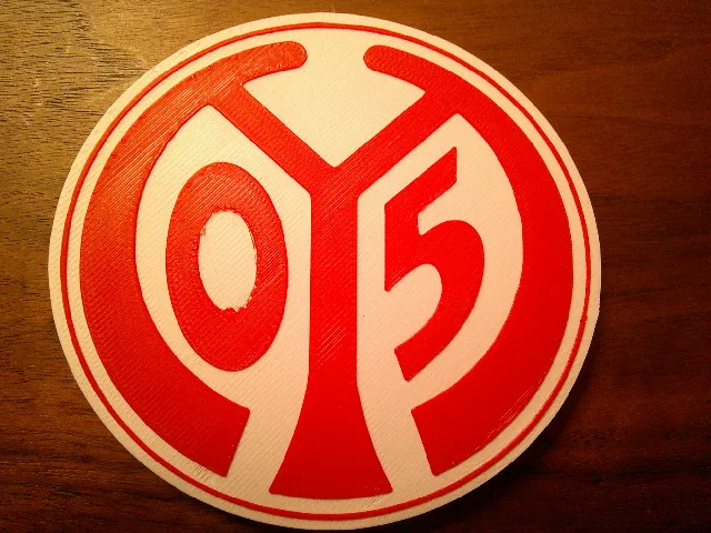 1. FSV Mainz 05 Logo Coaster or Plaque