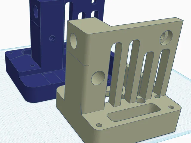 Wider Duender motor mounts for 4040 y axis