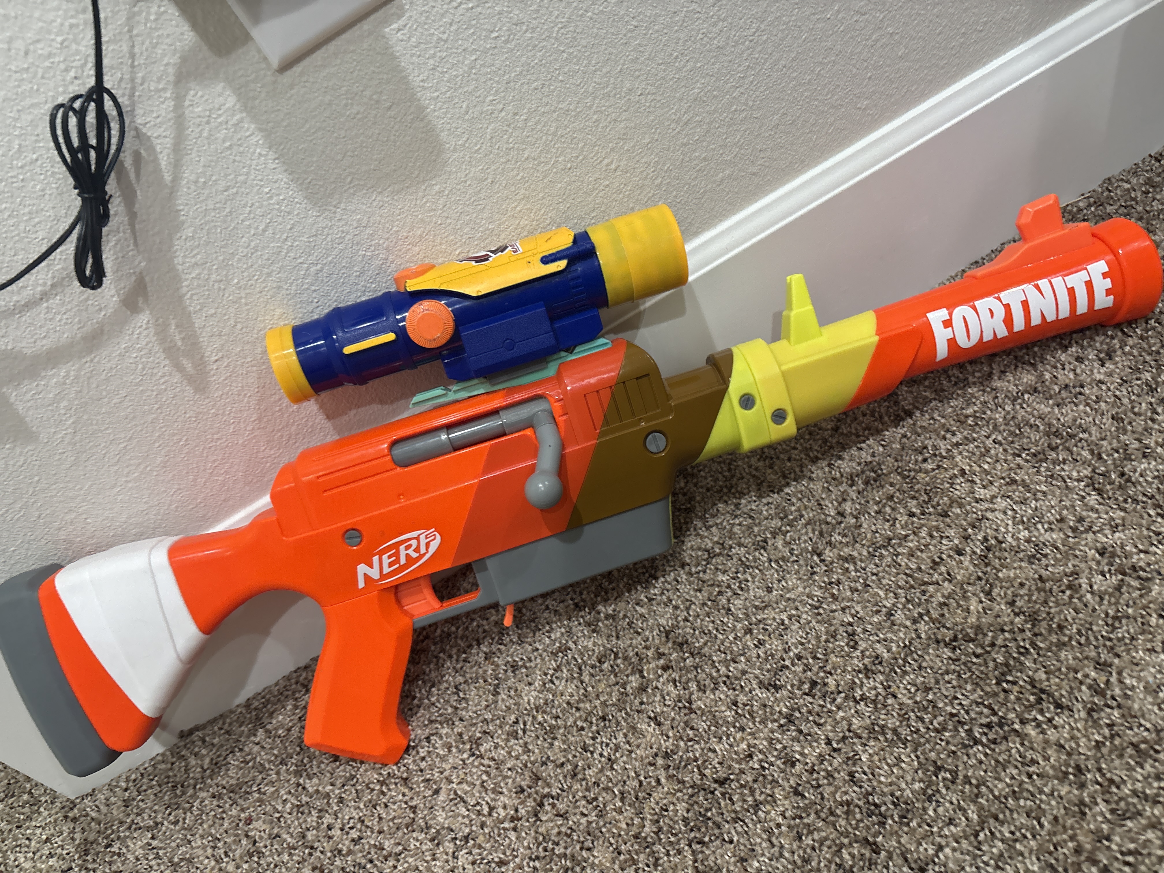 nerf fortnite hr top rail