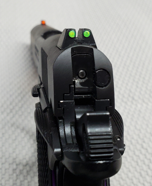 Browning 1911-380 Rear Fiber Sight