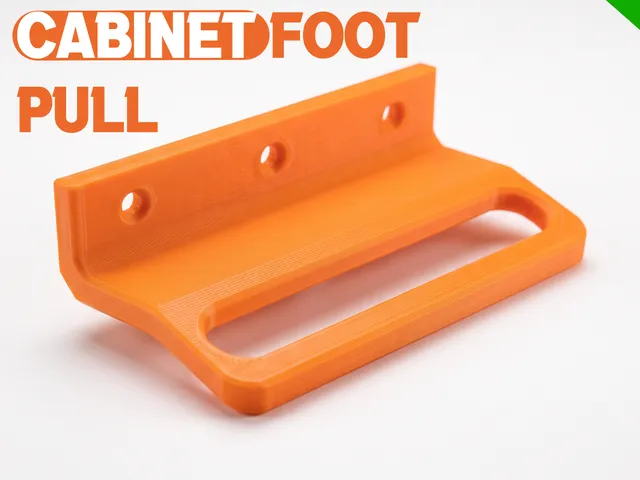 Pack Under Cabinet Foot Pull
