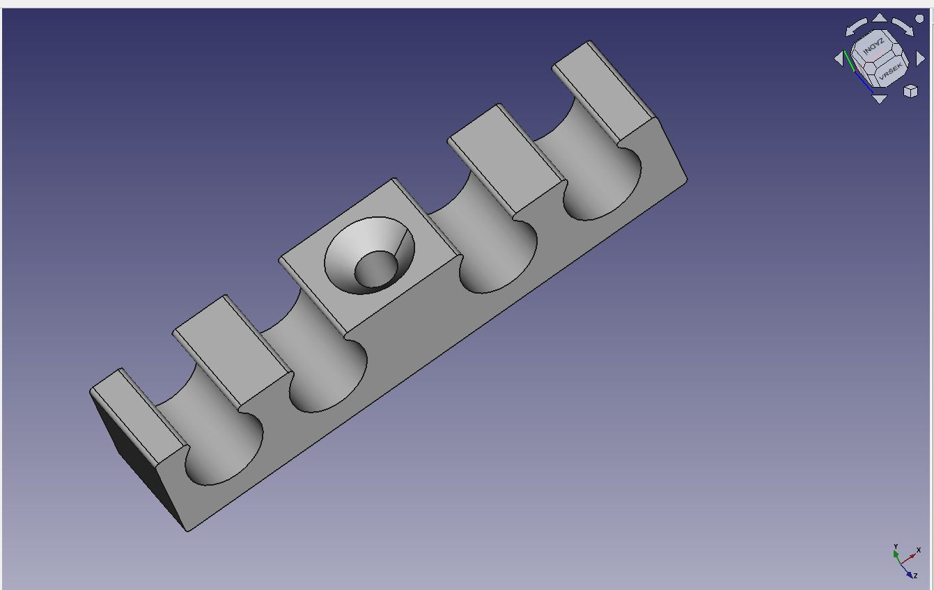 CYKY 3x2,5 cable holder