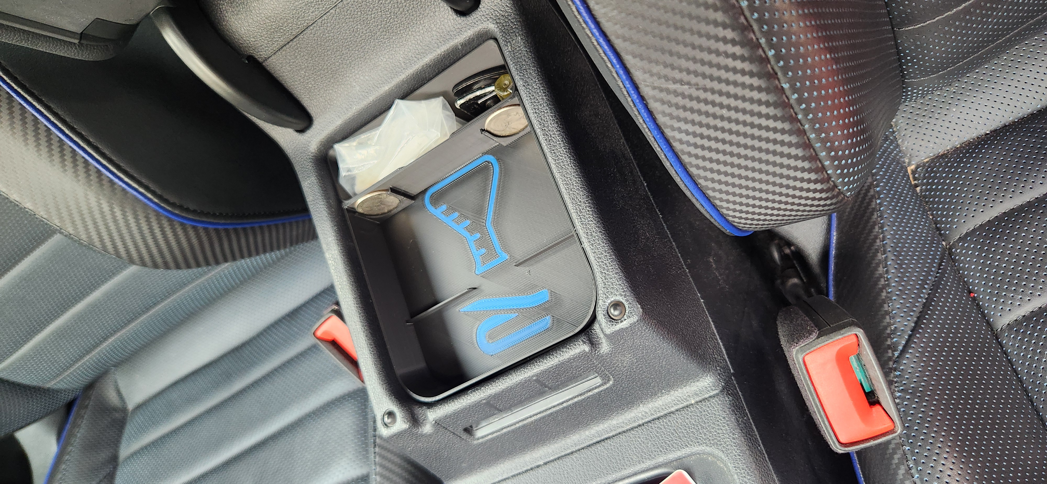 Volkswagen Mk8 Golf Center Console Organizer