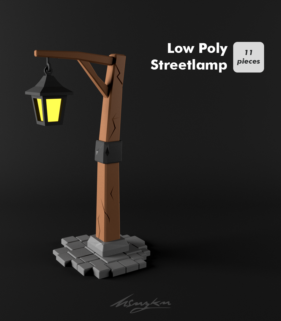 Low Poly Streetlamp