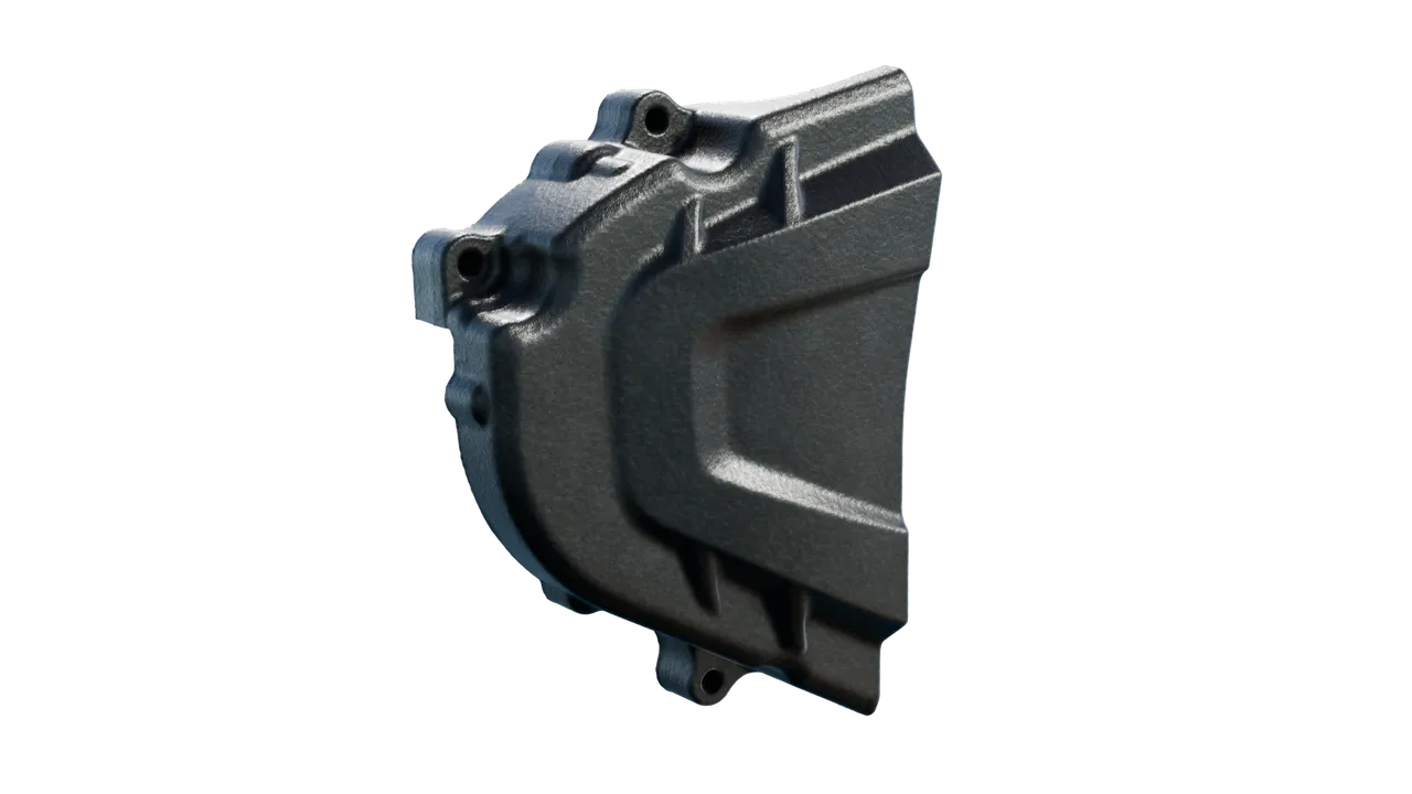 ZX-4R Front Sprocket Chain Cover 3D Scan 14026-0158 by Isopropyl