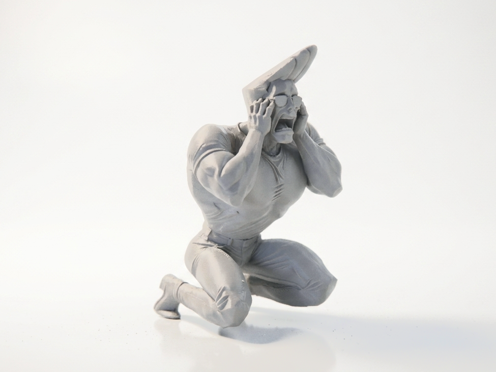 Johnny Bravo Figurine Cartoon Character 3D Printable
