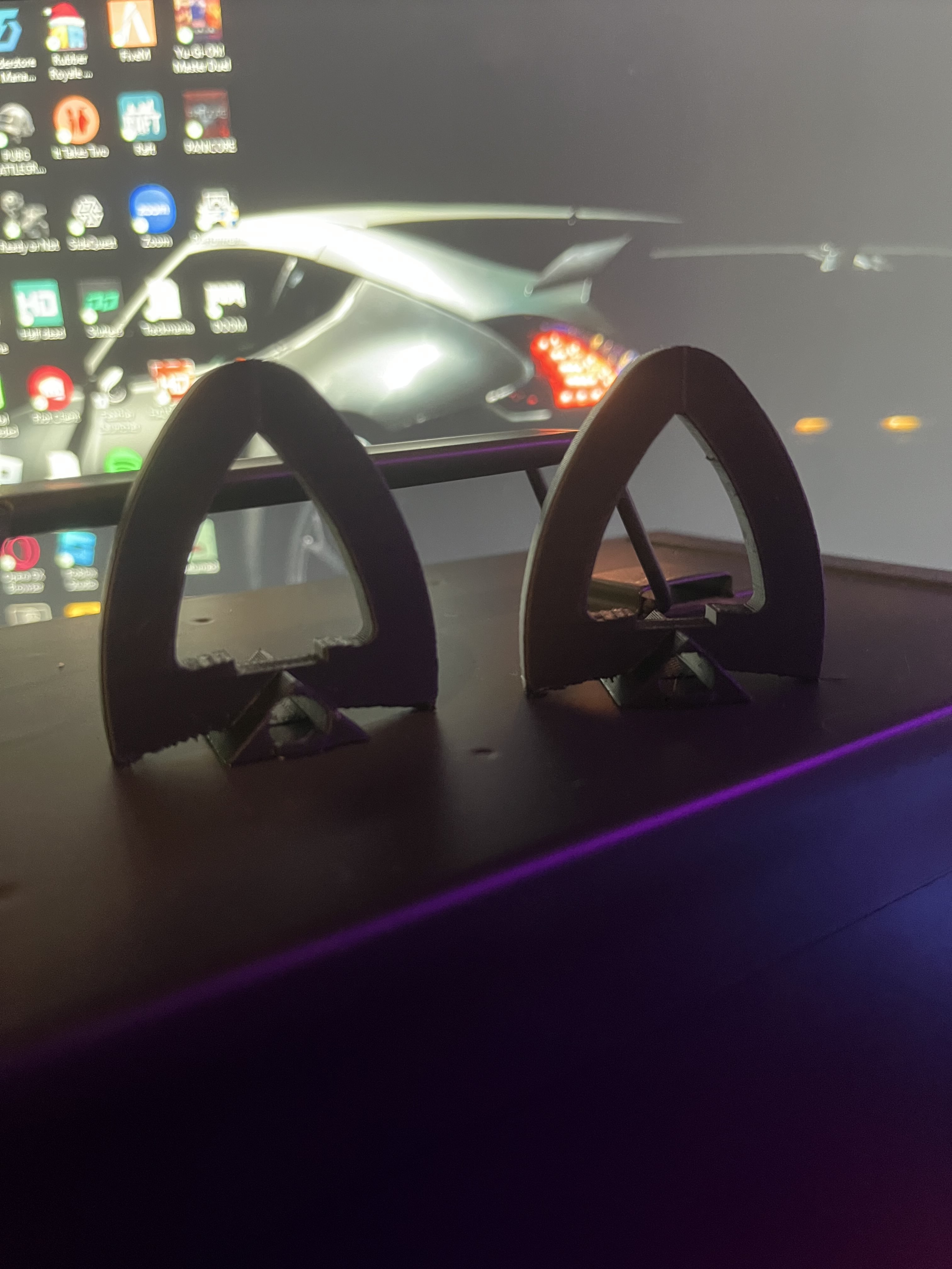 Zip tie cat ears for headsets