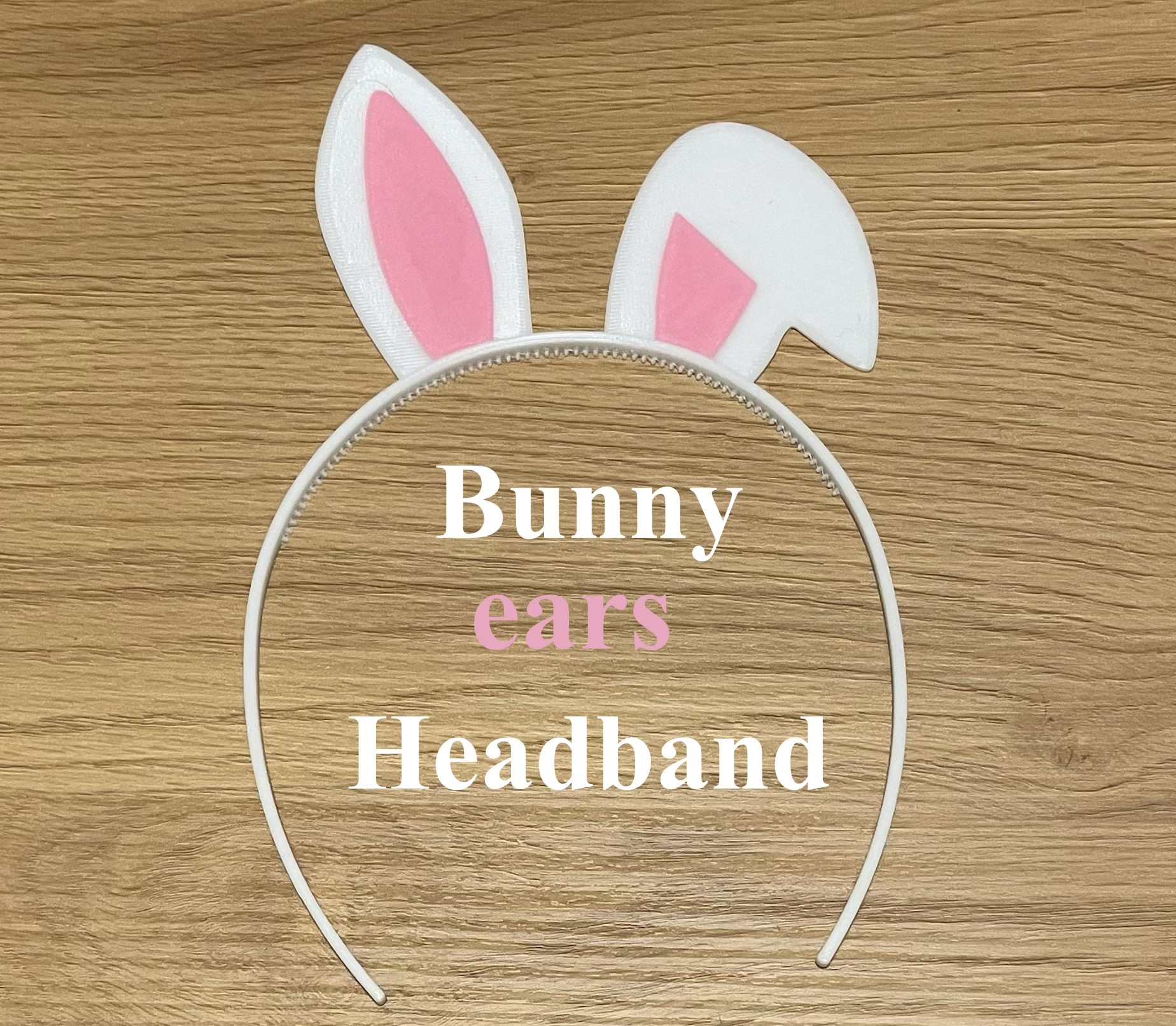 Bunny ears headband
