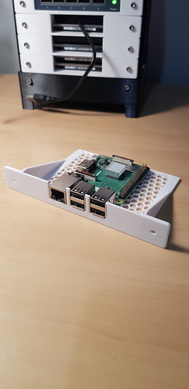 MICROLAB - RASPI 3B+ 0.5U PANEL