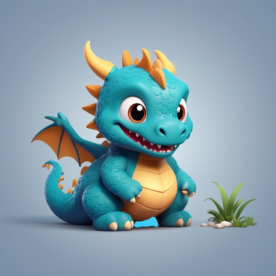Cute Chunky Dragon