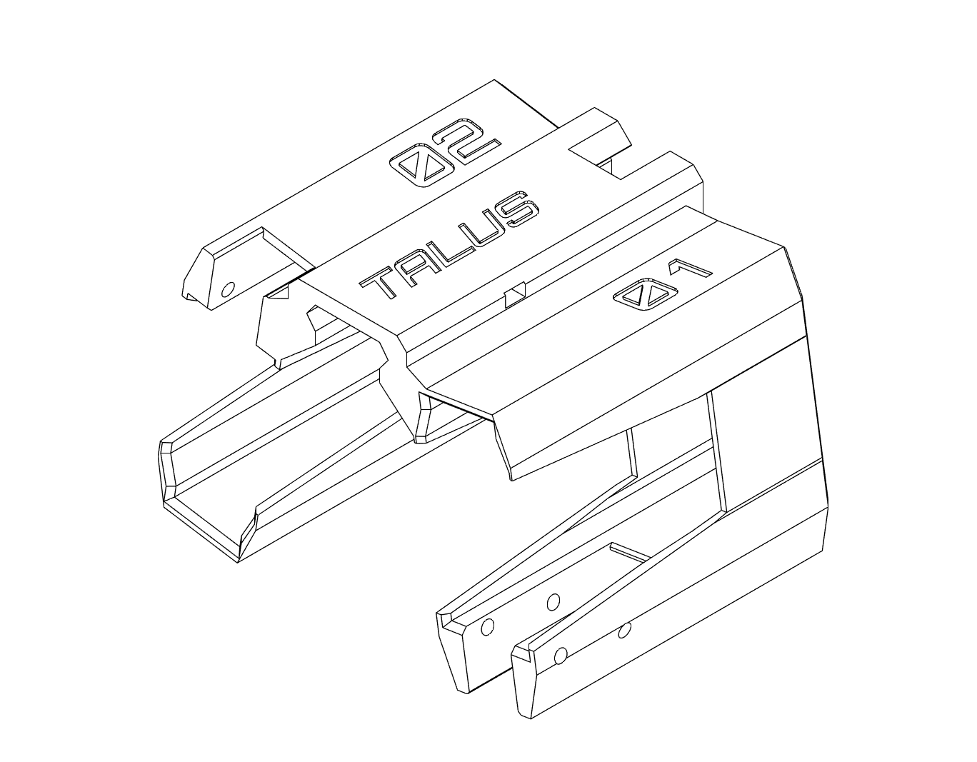 X Shot Longshot "Talus" Dual Mag Holder